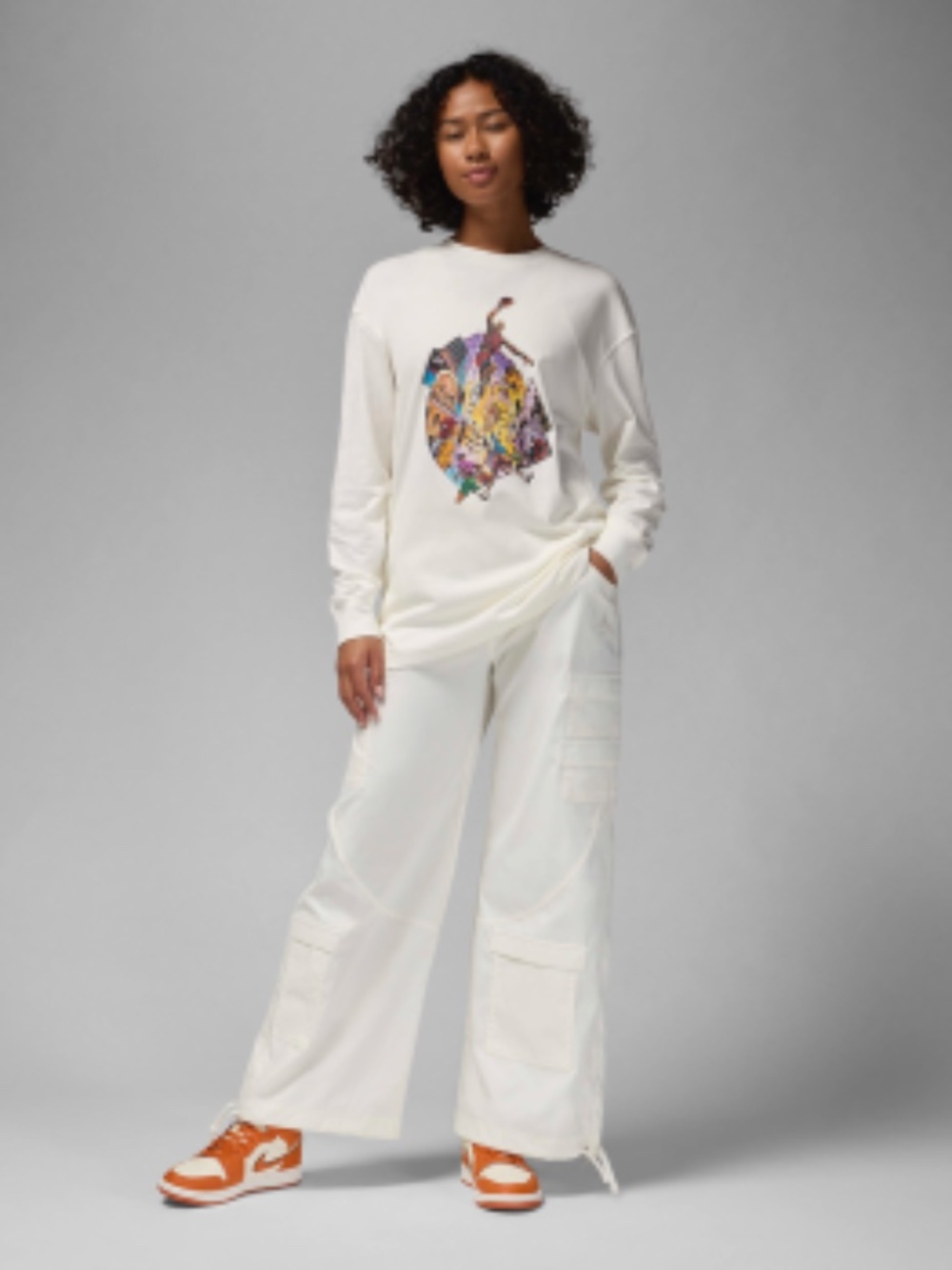 Jordan Women's Oversized Long-Sleeve T-Shirt